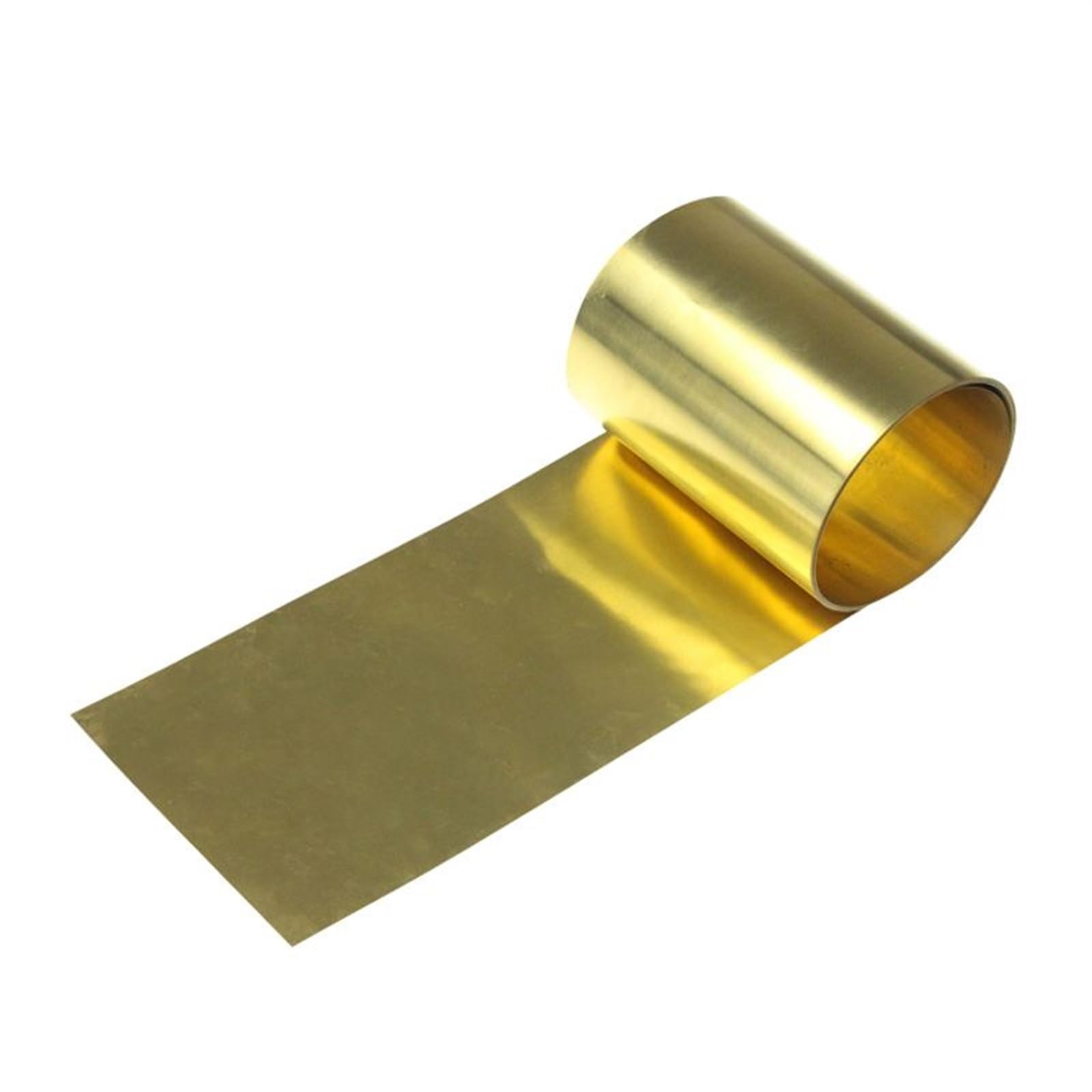 Blacha z mosiądzu, Arkusz blachy mosiężnej, rolka, folia mosiężna, podkładka, grubość 0,05 mm, 0,08 mm, 0,1 mm, 0,2 mm, 0,3 mm, 0,4 mm, 0,5 mm, 0,6 mm, 0,7 mm, 0,8 mm(1x305x500mm 1pc)