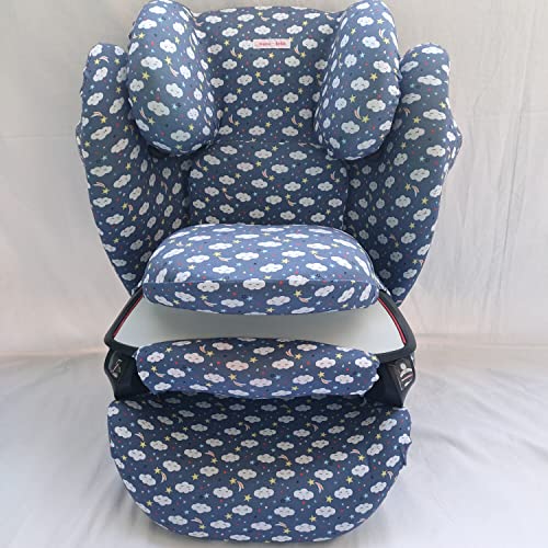 moon-bebe Case for Cybex Solution M Solution Fix (Blue) - Image 3