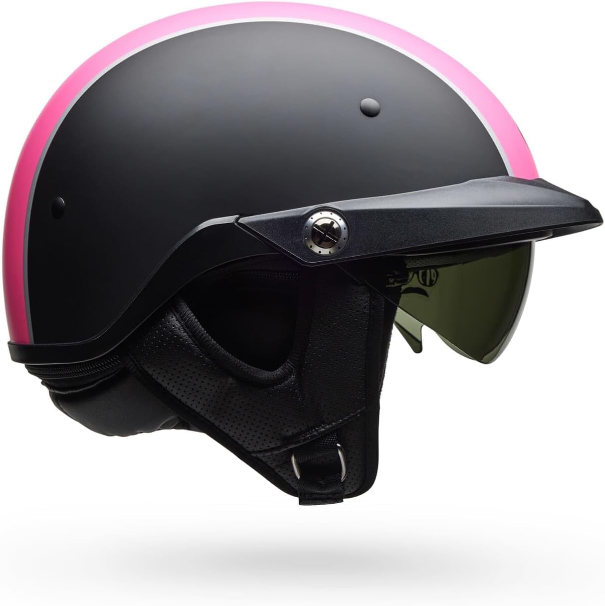 Bell Helmets Pit Boss - Matte Black/Pink Pin, XXX-Large