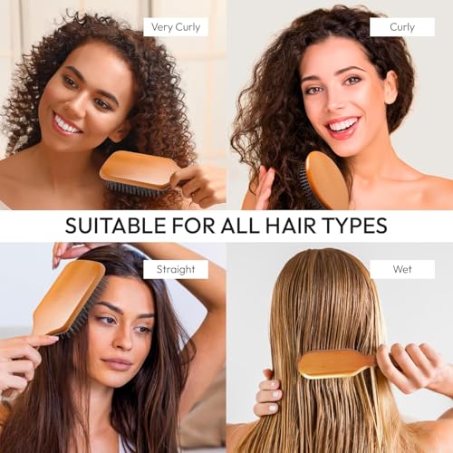 Image of Dandruff Removal Self-Cleaning Comb Anti-Dandruff Scalp Massager Comb Anti-Static Massage Comb Detangling Hairbrush for Adults & Kids - Self-Cleaning Hairdressing Brush Smooth & Tangle-Free Hair (P-MULTI)