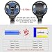 WiHoo Mini Handheld Stroller Fan,Personal Portable Fan Car Seat Baby Fan with Flexible Tripod Fix on Stroller,USB or Battery Operated Desk Fan Adjustable 3 Speeds for Camping