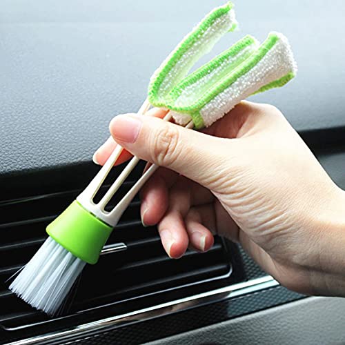 Multifunction Cleaning Brush For Car Interior - Auto Detailing Care Brush Tools For Dashes Leather Seat Wheel Air Vent Conditioner Soft Brushes For Sweeping Home Kitchen Car Wash Accessories Details #TOP6