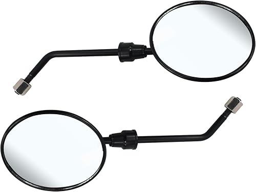 Vista 4 de PRO BAT Espejos retrovisores GY6 de 0.315 in, ajuste de 360 para motocicleta, ciclomotor, ATV Quad 4 ruedas GY6 50cc 150cc 250cc motor