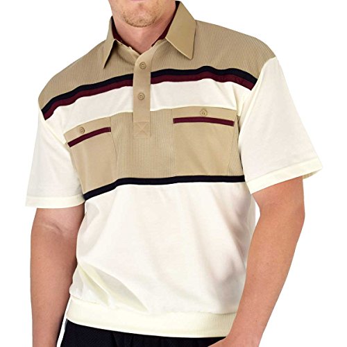 PALMLAND Classics Knit Banded Bottom Shirt (XL,...