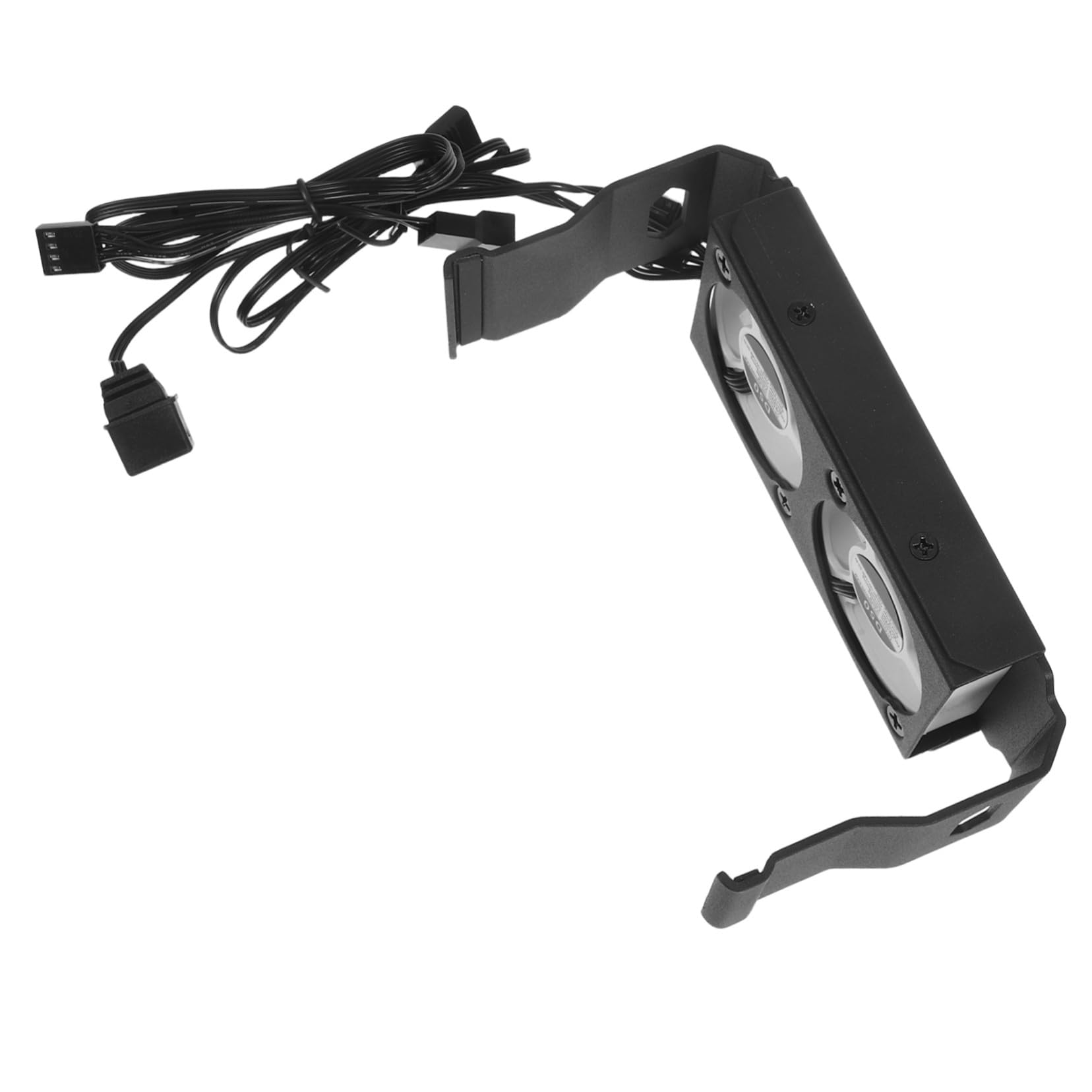 Disipador de Calor con Ventiladores Duales Argb Diseño Metálico y Control de Temperatura Pwm y Fácil Instalación para Memoria Ram para Juegos Nocturnos de PC