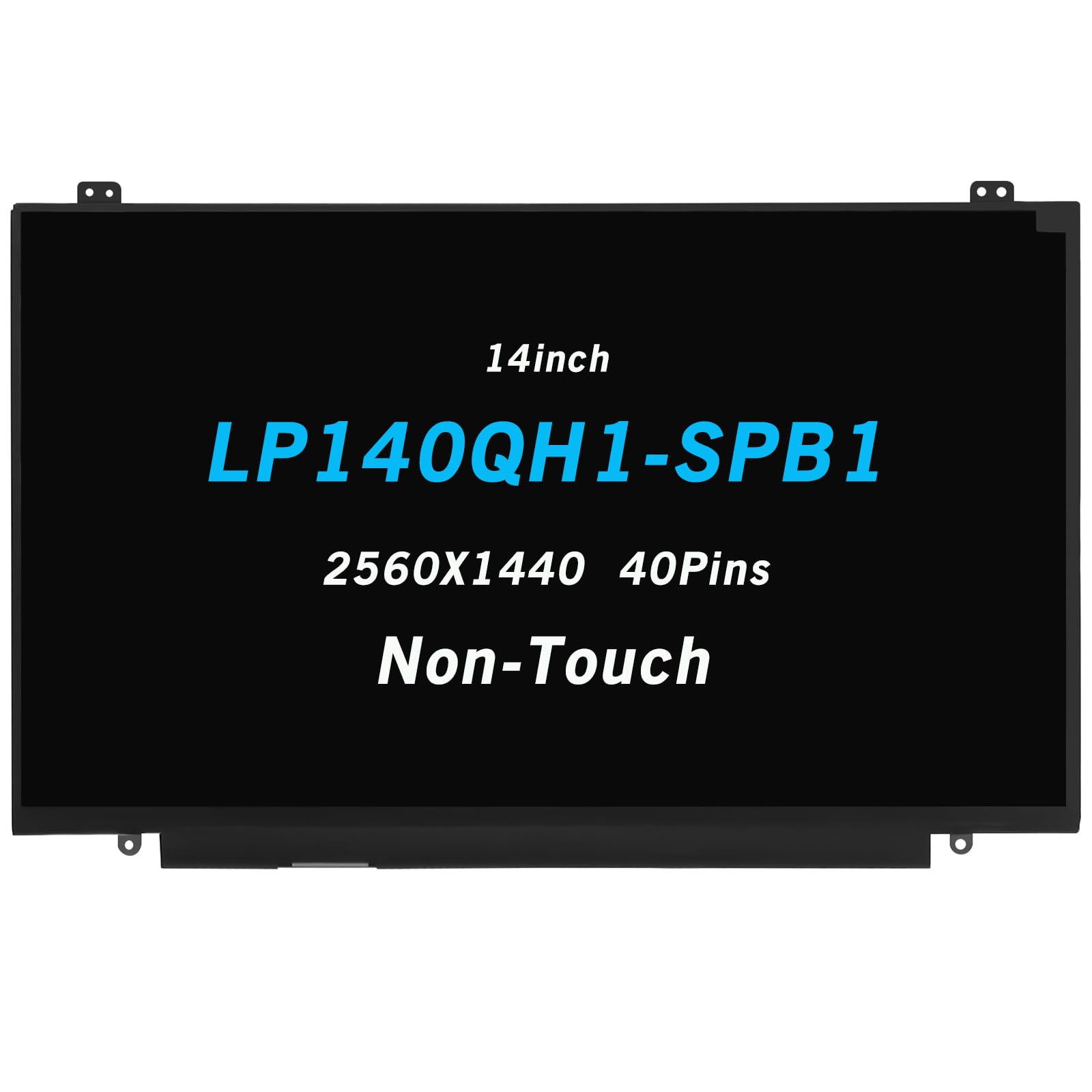 WARWOLFTEAM Screen Replacement for Lenovo ThinkPad X1 Carbon 3rd Gen Type 20BS 20BT 14inch 2560X1440 40Pins 60Hz LCD LED Screen Display Panel 00HN826(