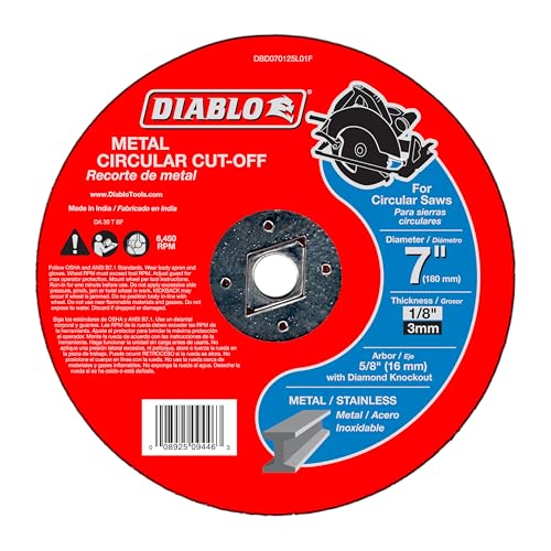 Diablo Metal Circular Cut - Off Disc - 7