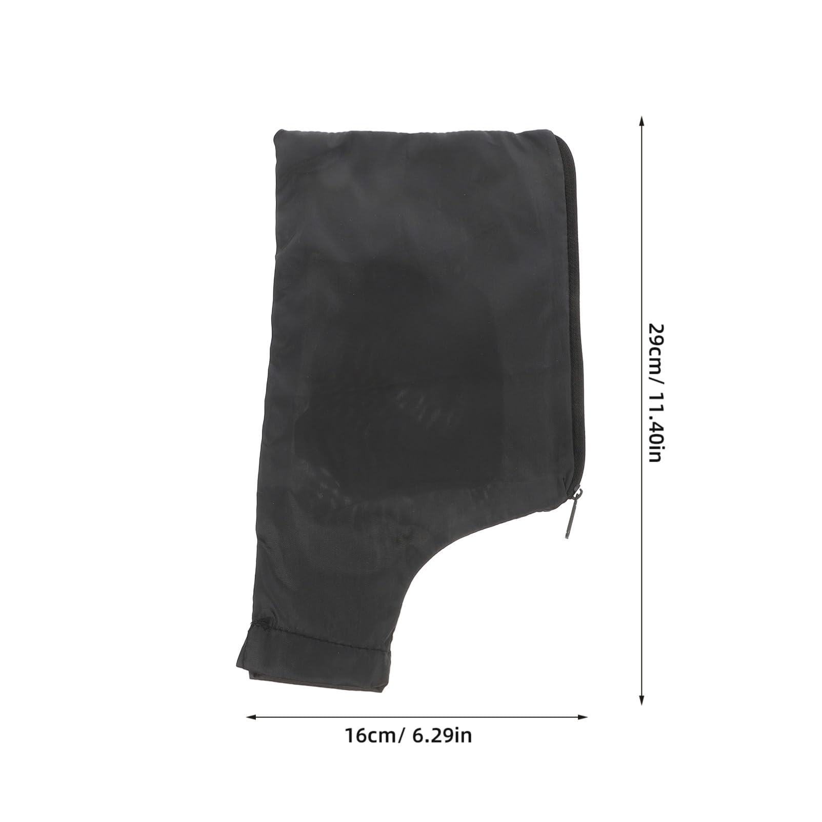 Cache-poussière Noir pour Perceuse Électrique Collecte de Sciure de Bois, Matériau Fil et Tissu, pour Travail du Bois et Métal en Extérieur