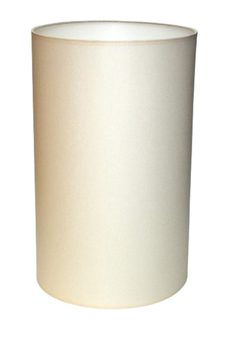 Abażur 250x400 mm średnica x wysokość | Walec | Bawełna ecru (kremowa) | Pod oprawkę E27 | Do lamp stołowych, podłogowych i wiszących | klosz 25 x 40 cm | Klosz 25 cm | Abażur 25 cm.