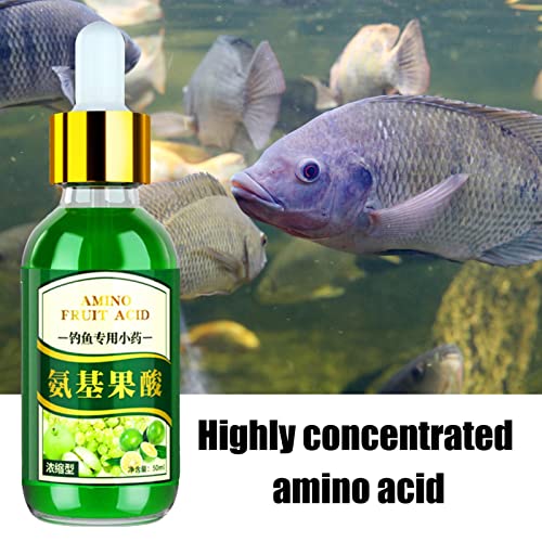 Fish Attractant Liquid | Fishing Bait Additive Liquid For Winter - Amino Fruit Acid Fishing Bait Additive Liquid Scent Fish Bait Food Attractant For Various Lures Crucian Carp And Baits Wanhui #TOP7