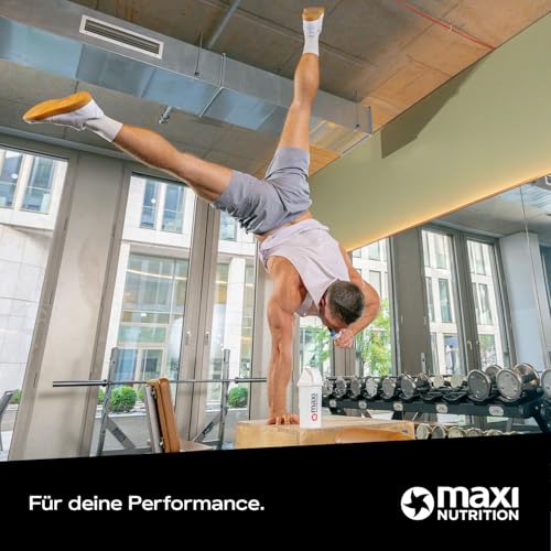 MaxiNutrition MaxPresso Coffee Classic 300g, Protein Kaffee, Whey Coffee Pulver, 21g Eiweiß pro Portion, Zuckerfrei & fettarm, Warm & kalt genießbar