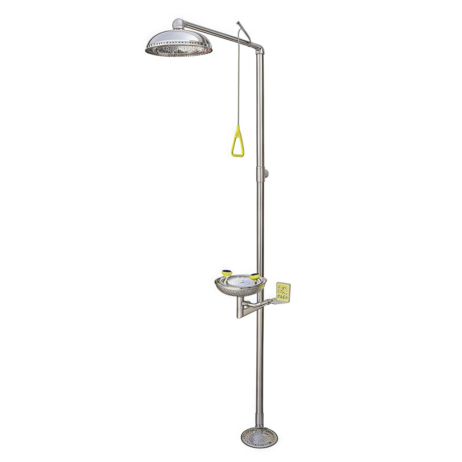 ZTCHSENZT Safety Eyewash,Combination Eye Wash and Shower Station, Emergency Shower and Eye Wash Unit, Suitable for Industrial, Commercial and Laboratory Environments