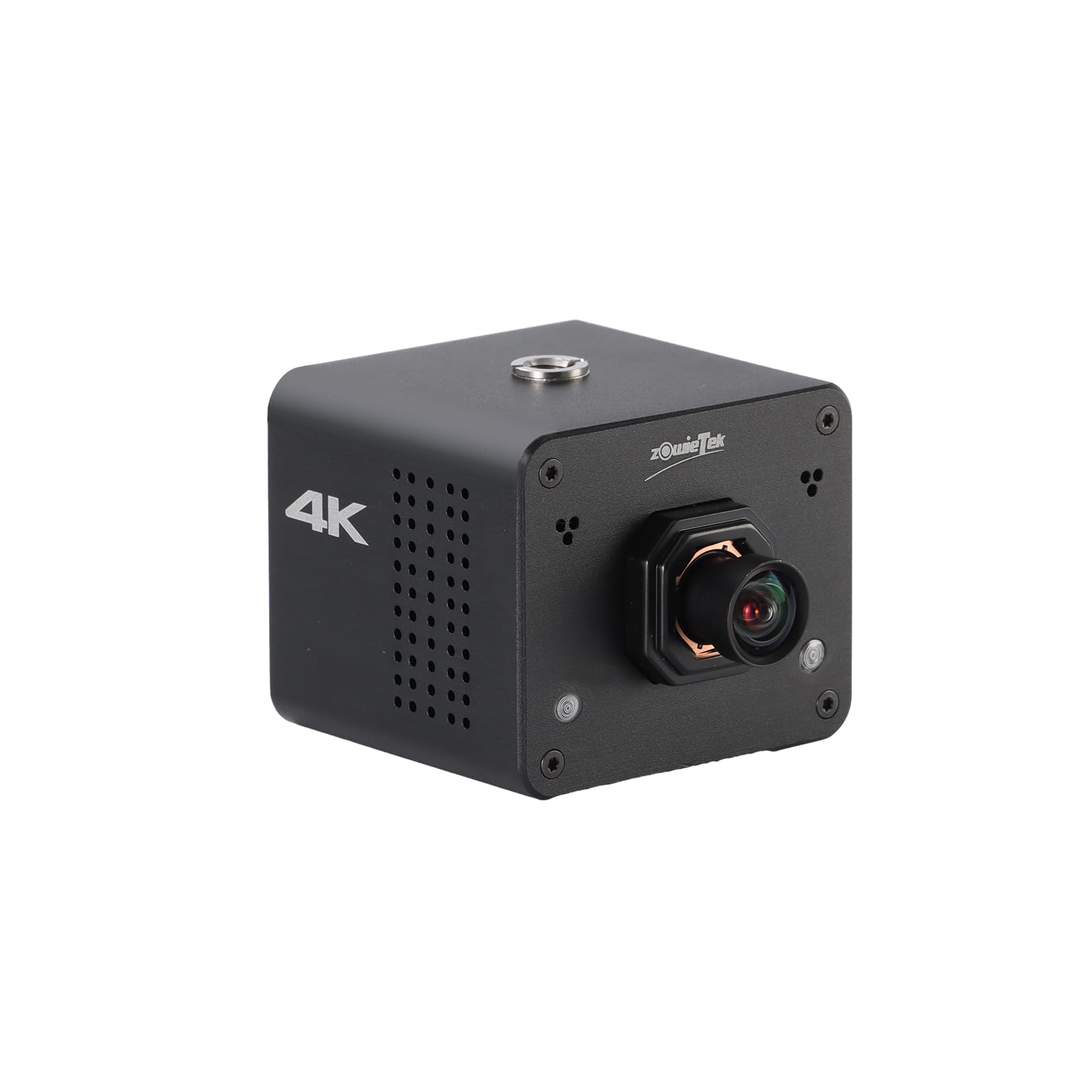 Zowietek 4K NDI|HX3 POV Box Camera PoE, Simultaneously HDMI & SDI Output, RTSP/RTMP(s)/SRT, Standalone Live Streaming to Youtube/Twitch for Webcast, Meeting, Teaching & Gaming (M12 AF)