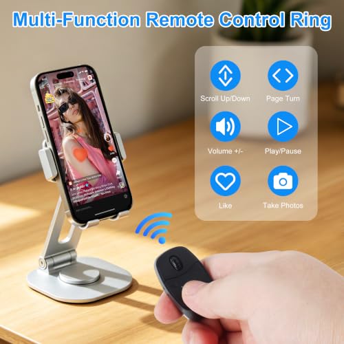 Ratón multifuncional con control remoto negro para control inalámbrico 2