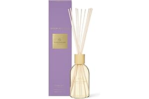 Glasshouse Fragrances Moon and Back Reed Diffuser: An Enchanted Journey Under the Lunar Glow