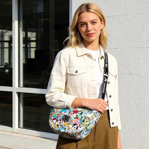 Image of Tokidoki Unicorno Nylon Crossbody Bag Cartoon Shoulder Bag for Women Phone Bag Purse Wallet Credit Card Gift for Women Girls