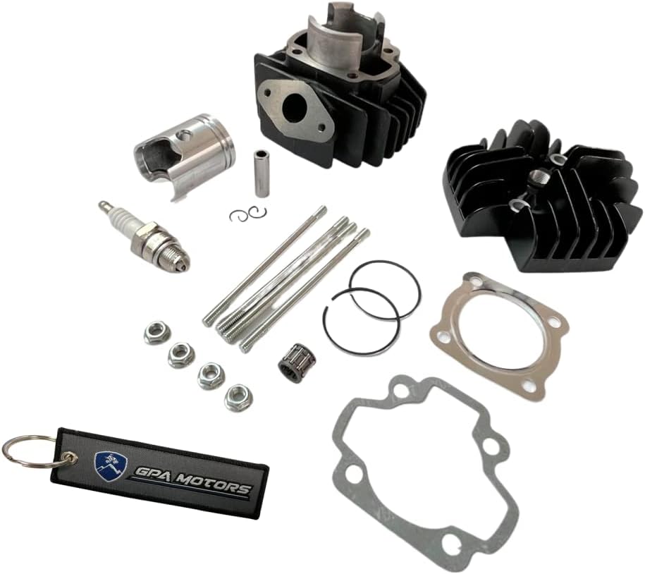 Cylinder Piston Gasket Cylinder Head Fits Yamaha PW50 (1981-2021) 44mm