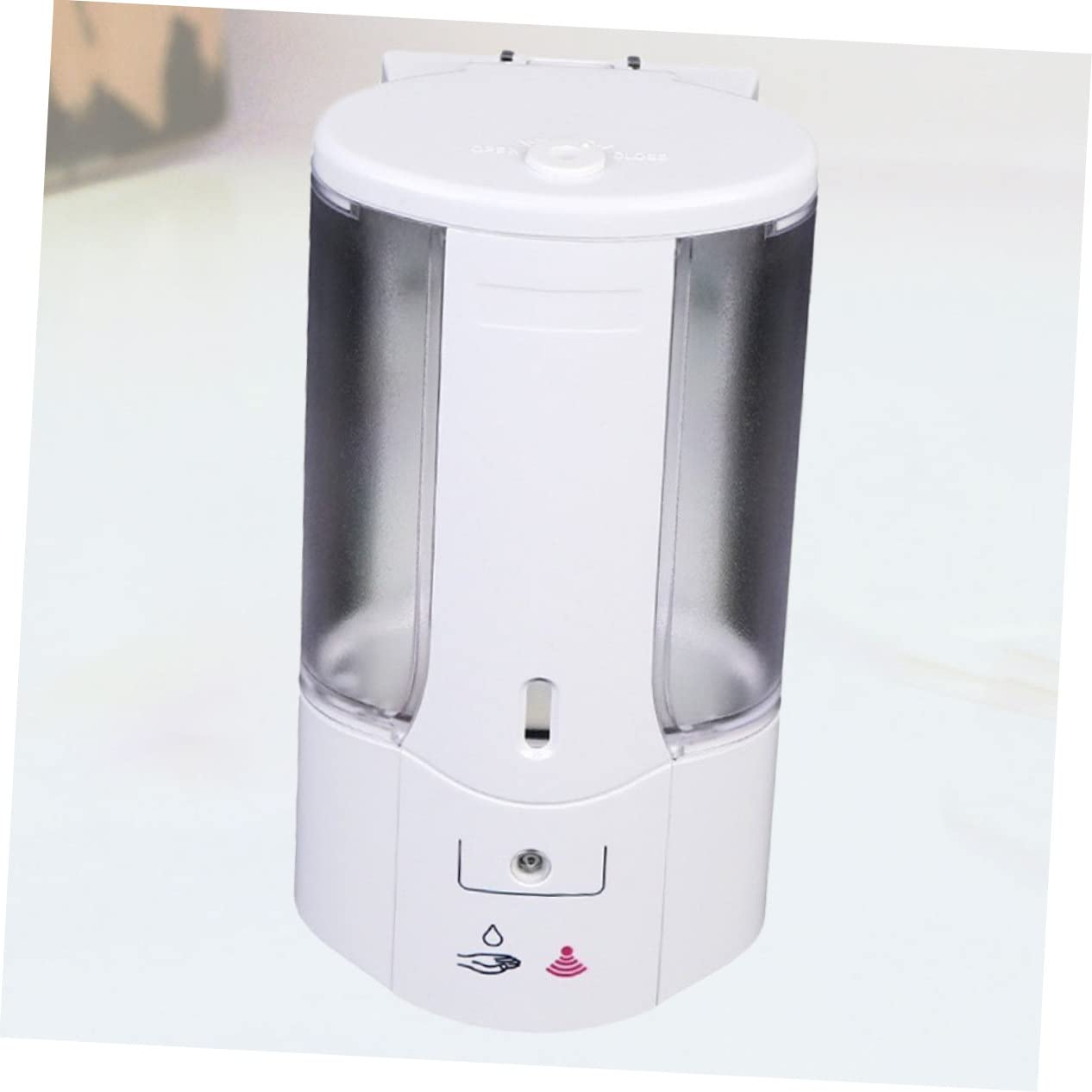 PRETYZOOM Wall Mounted Automatic Liquid Dispenser Touchless Dispenser for Hotel Home Sensor Controlled Easy to Clean for Bathrooms Kitchens