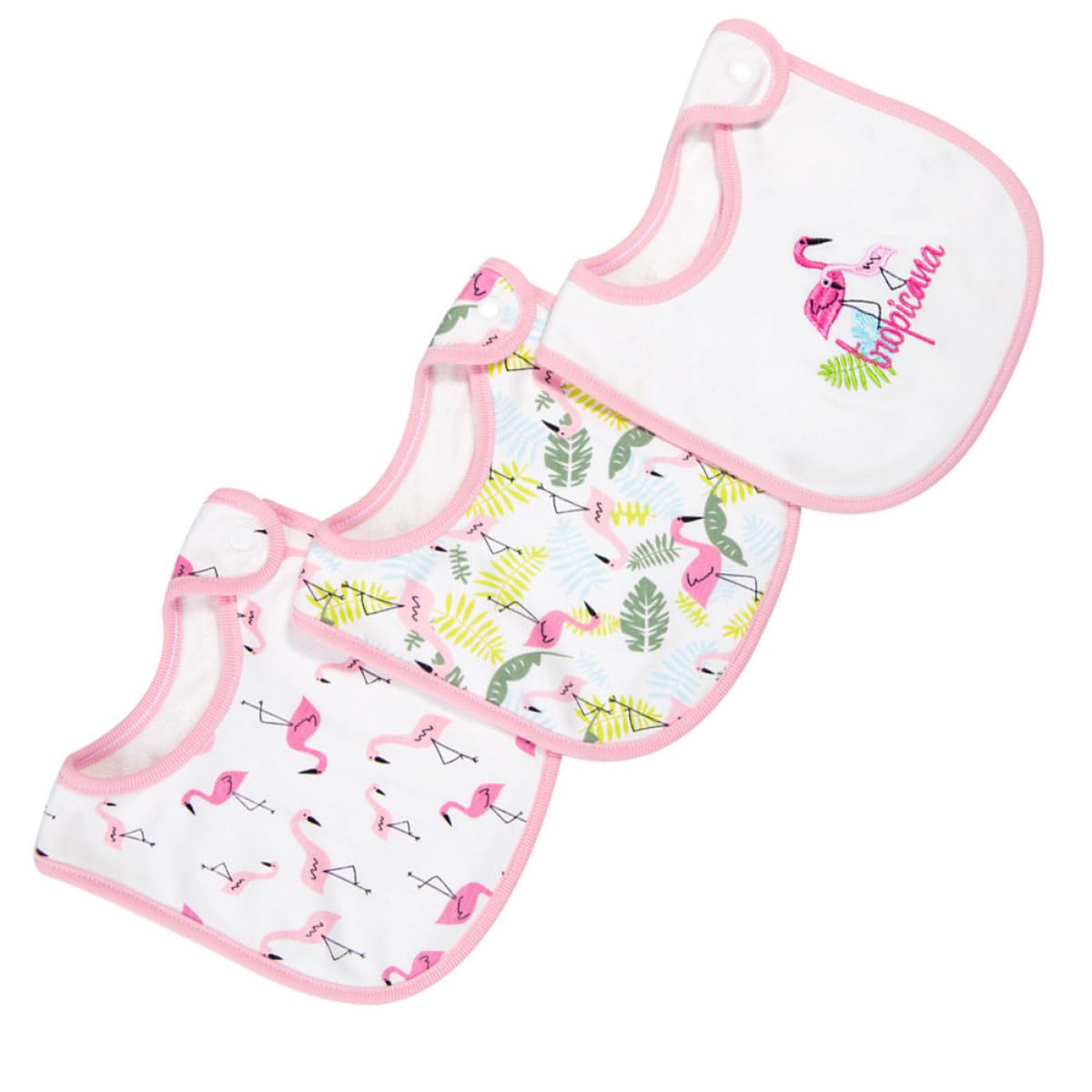 TOYANDONA 9 Stk Lätzchen für Kleinkinder Lätzchen für Babys Babykleidung für Jungen -Bandanas -Bandana- - für Neugeborene Speichel Handtuch Einfach Rosa