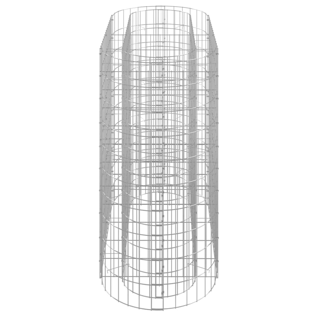 Myheimly Gabionen-Hochbeet Verzinktes Eisen 120x50x100 cm