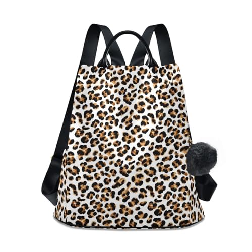 Sac à dos imprimé léopard résoud vos problèmes de rangement avec style