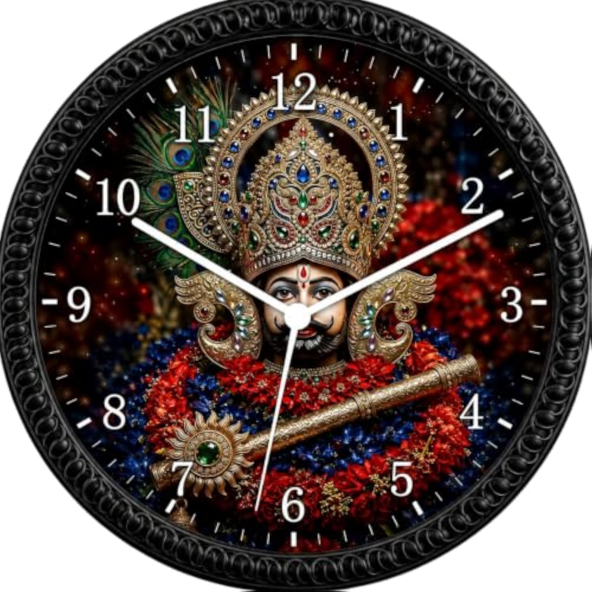 Sumukh Stylish Wall Clock for Living Room, Elegant Design
