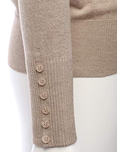 Image of LALABEE Women's V-Neck Long Sleeve Button Down Sweater Cardigan Soft Knit(S-XXL)