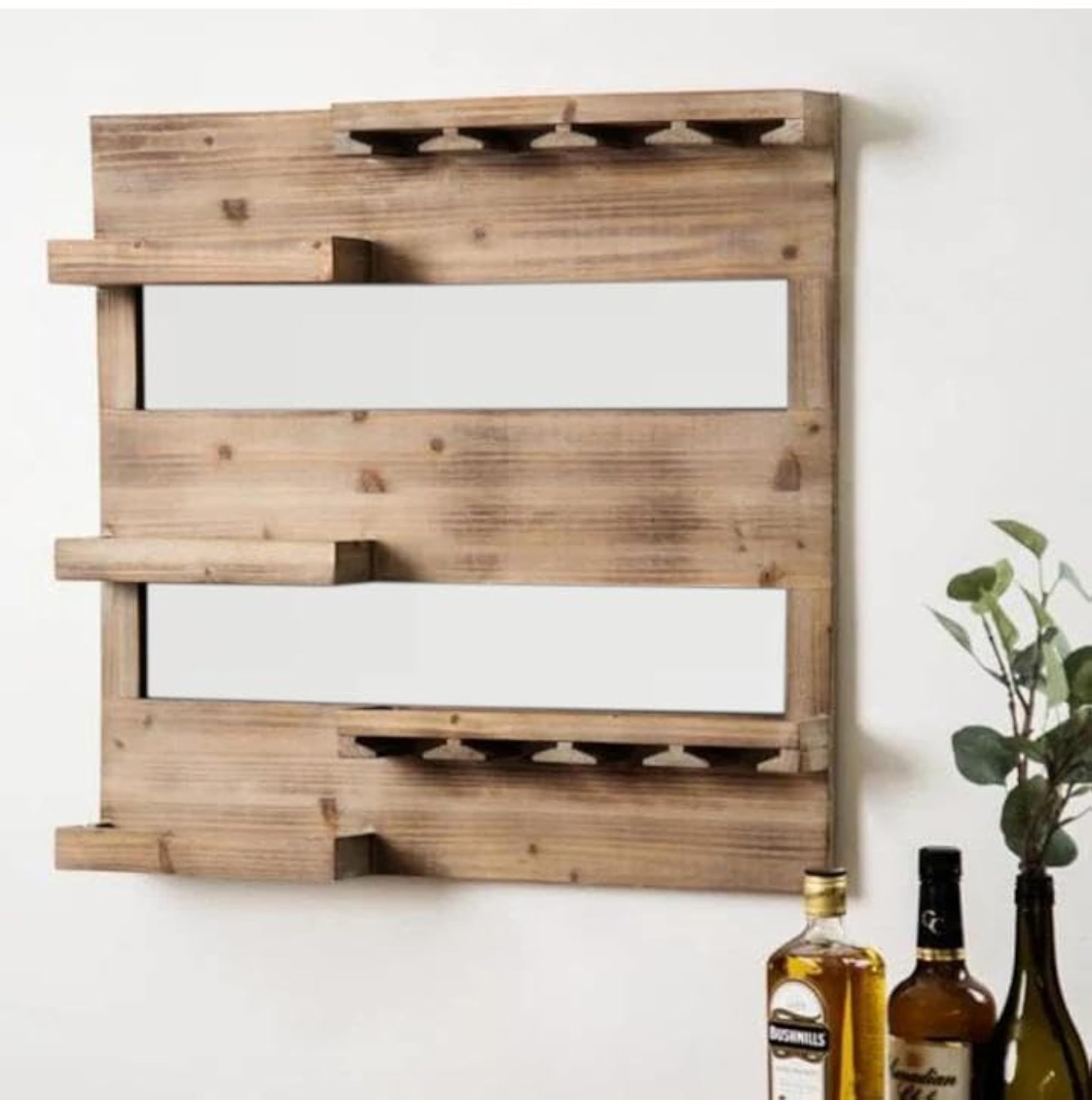 Wooden Wall Hanging Design Bar Cabinet for Home