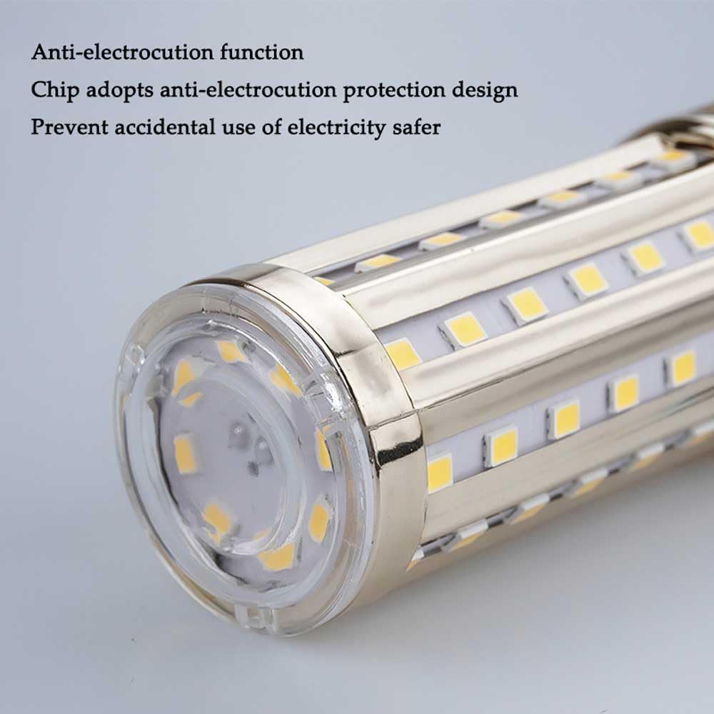 Paquete de 2/10 Bombillas LED de maíz E27, 12 W Equivalente a una Bombilla incandescente de 100 W, Bombilla LED Blanca cálida E27 3000 K, Bombillas LED de maíz de bajo Consumo para iluminación