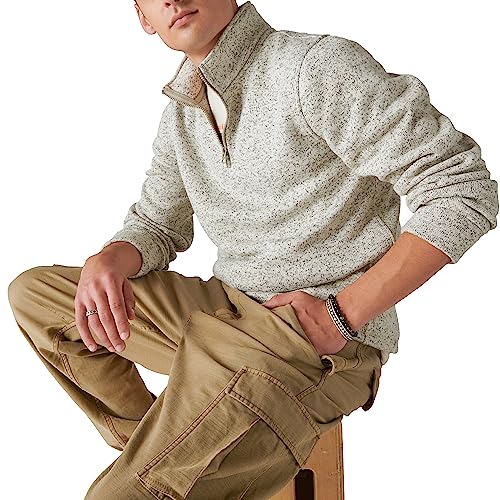 Lucky Brand Men's Los Feliz Half Zip Mockneck4