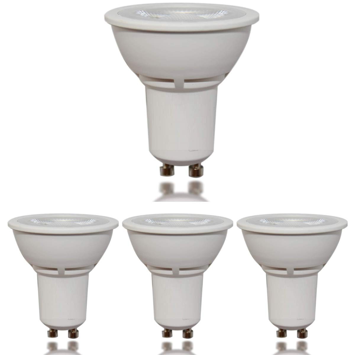 RR LightingLed Ceiling Spot Light, Energy Saver Zero Uv Lamp With High Lumen, Gu10 5W 230Vac I For Indoor Home Office (Day Light 6500K - 5W, Pack Of 4)