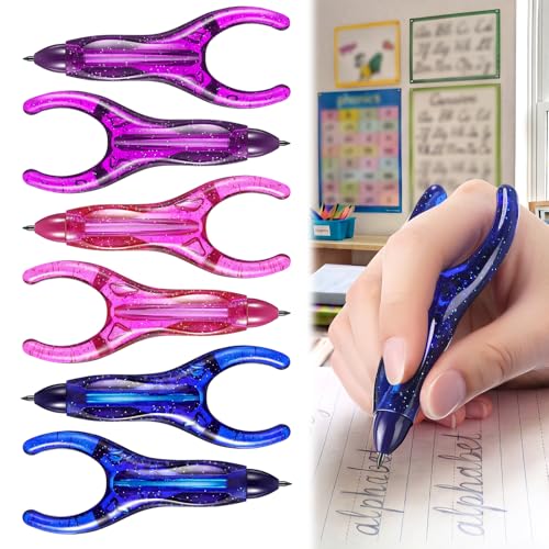 6 Pack Write Pencil Learning Writing Infinite Pencil Ergonomic Pencils