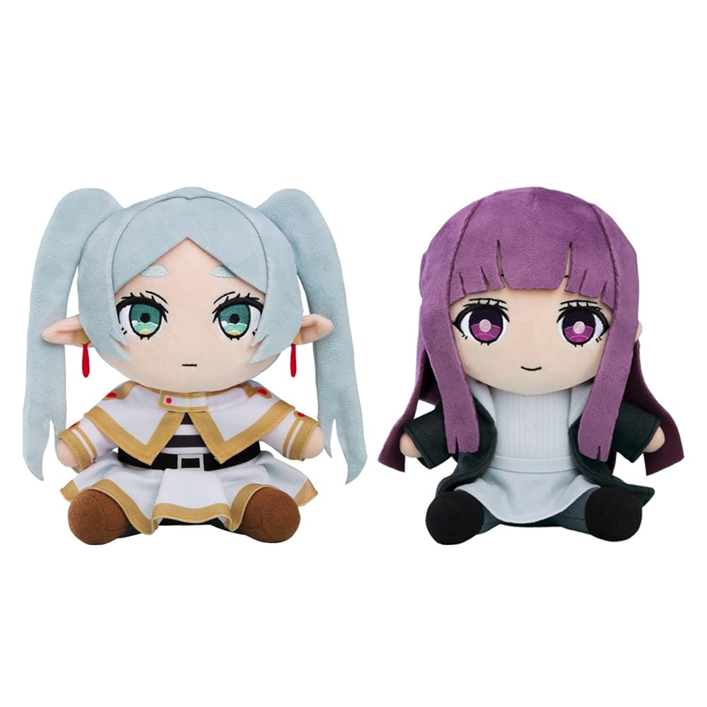 Xinchangda Frieren: Beyond Journey's End Plushies Anime Frieren Fern Stark Soft Plush Cute Stuffed Anime Peripheral Gift for Fans