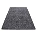 Produktbild Unbekannt Shaggy Hochflor Langflor Teppich Wohnzimmer Carpet Uni Farben, Rechteck, Rund, Farbe:Grau, Größe:80x150 cm