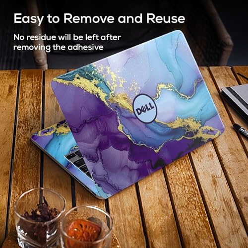 Image of Galaxsia DL-771 Full Body Vinyl Laptop Skin /Sticker /Cover Upto 15.6 Inches Laptops Laminated-Removable-HD Quality Compatible for Hp-Dell-Sony-Lenovo-Asus etc.(15x10 Inches)