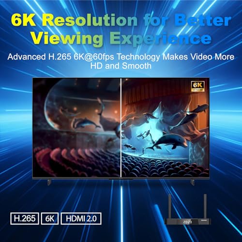 2024 Version 6K Bundle 5 P-ro B ox 4+32 with Built in Voice Control System, Hub,Mini Audio,Sunset Lamp,4 in 1 Cable,Includes Detailed Setup Guide - Image 7