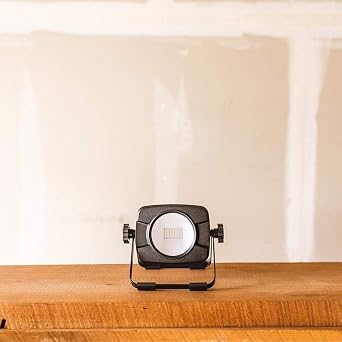 Commercial Electric Portable LED Work Light - 900 Lumen, Modern Style