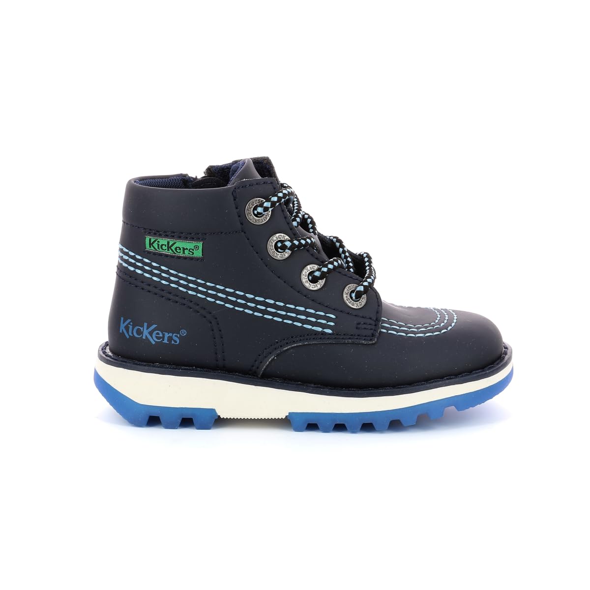 Kickers Mixte Enfant Kickrally20 Plat Oxford
