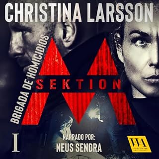 Diseño de la portada del título Sektion M - Brigada de Homicidios I