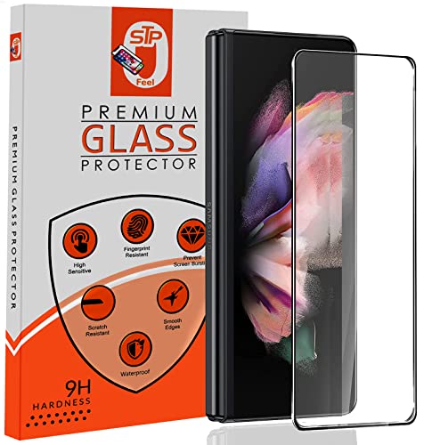 Image of Tempered Glass Compatible For Samsung Z Fold 2 Cellphone| Edge To Edge Coverage Screen Protector Guard|Full Screen Protector (Pack Of 1)