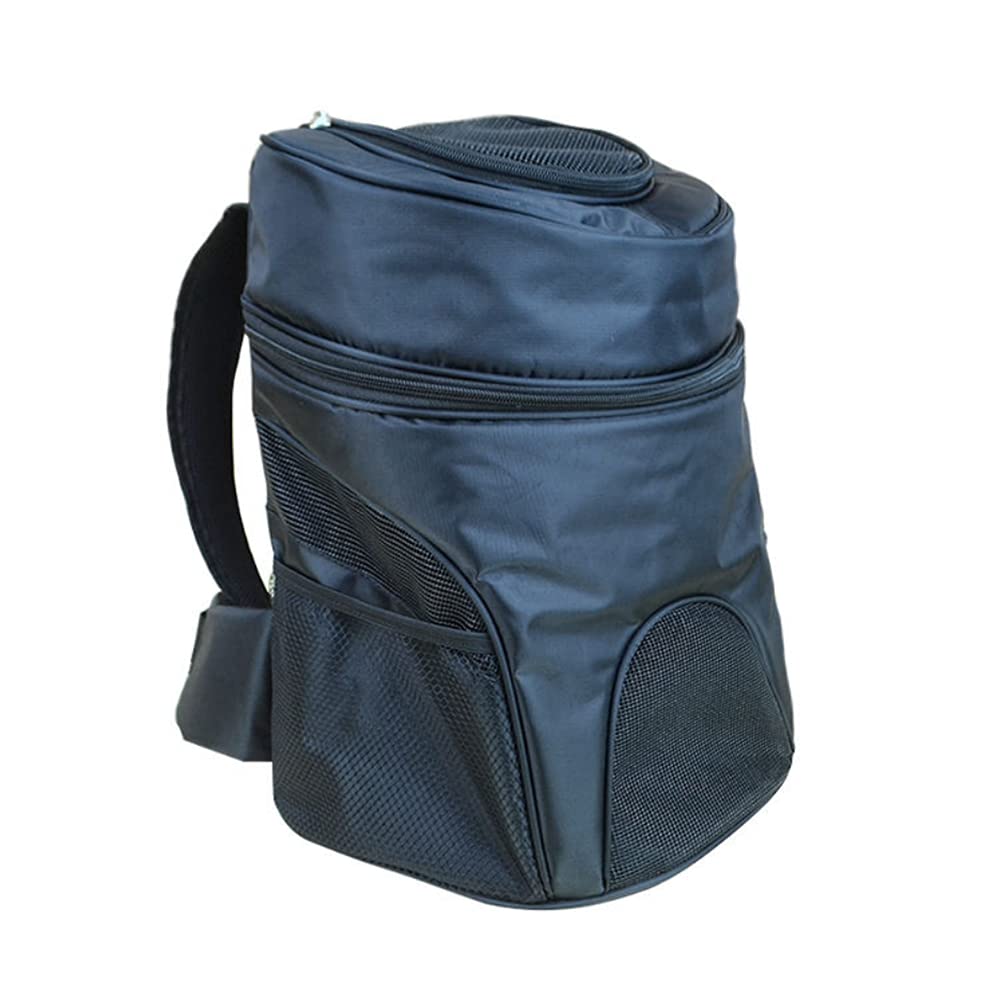 XYFANGK Mochila de perro pequeño gato mochila para mascotas excursión mochila portátil para mascotas viaje mochila doble correa de hombro transpirable (1)
