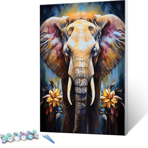G hG fW^G  LbgŃyCguVƃANG̋, l̎q̂߂̃Mtg Paint by Numbers h DIY ɂAN ʊGCeA rO 40x50cm (t[X) J