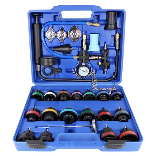 Kit de llenado de radiador universal para solucionar fugas de refrigerante en el motor