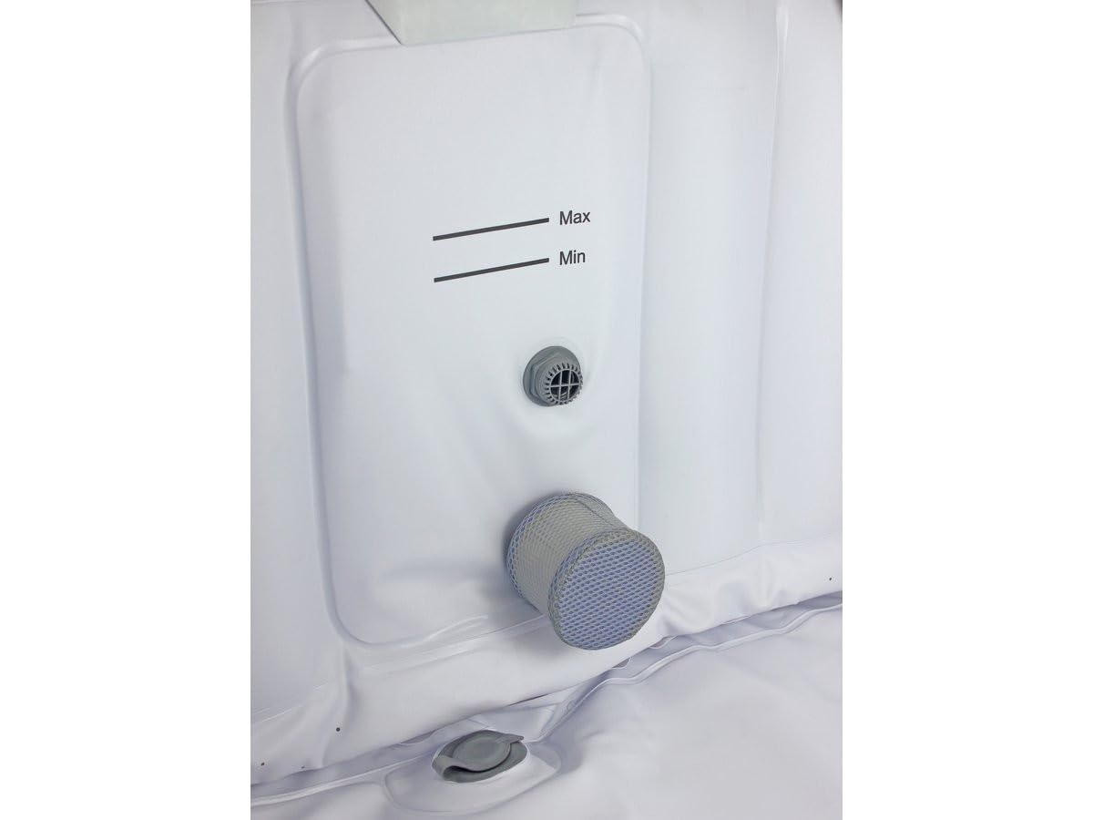 Habitat et Jardin Spa Gonflable MONAC en PVC - 6 Places - Taupe/Creme