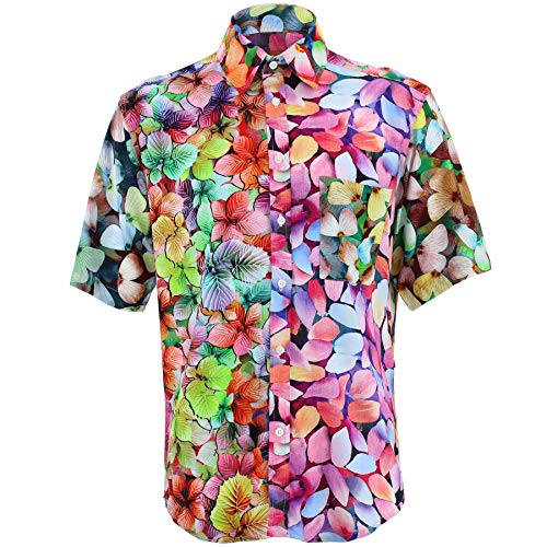 Chemise Loud Originals pour vos vacances et soirées d'été au motif pétale