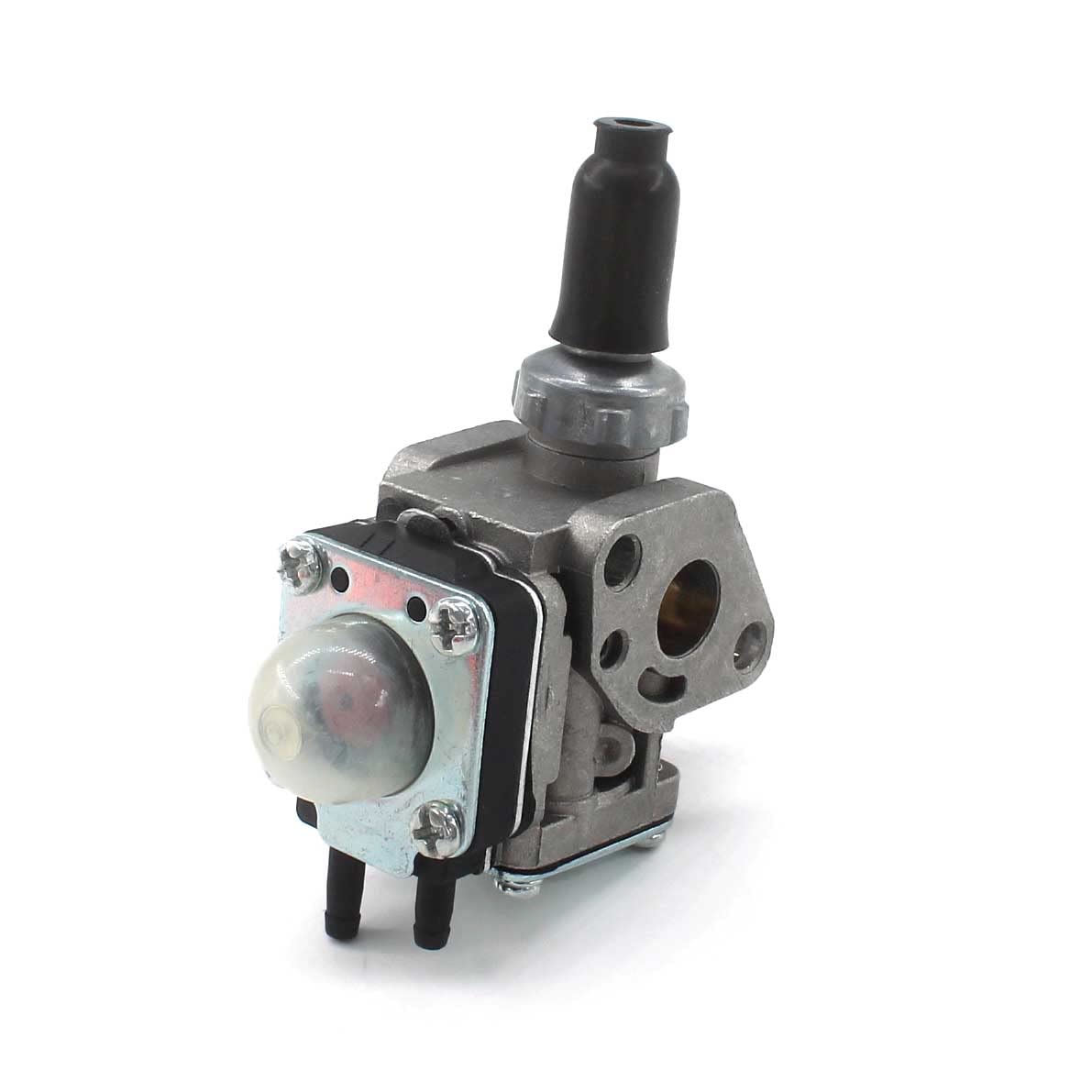 HURI Kit de carburateur avec bougie d'allumage Filtre à essence Tuyau kit pour débroussailleuse Kawasaki TH43, TH48, KBH48A