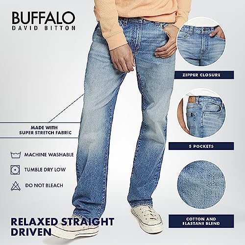 Buffalo David Bitton Men's Straight Driven Fashion Jean4