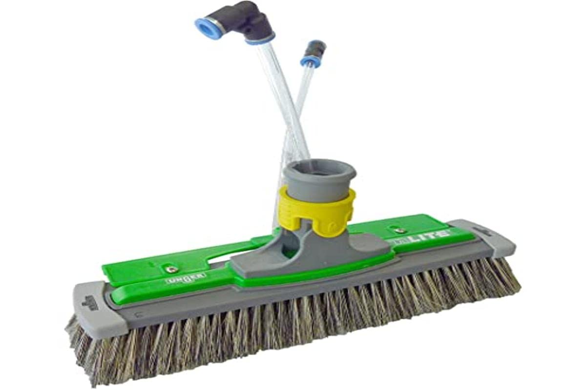 Unger NUH28 NLite Brosse Hybride Gris/​Vert Taille 28 cm