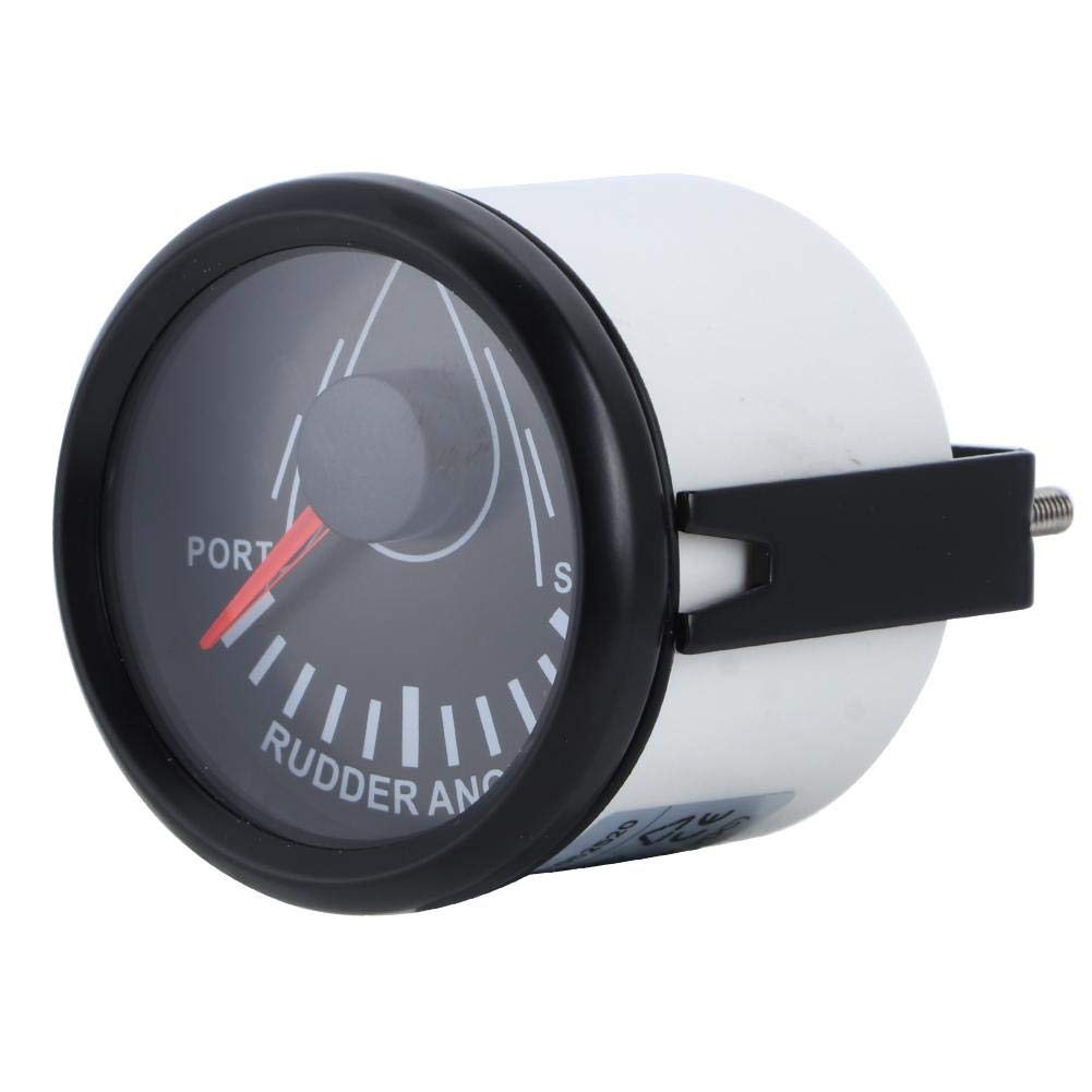 Indicateur D'Angle De Barre Universel 52 Mm pour Bateau | avec Capteur de Barre Rétroéclairage 9-32 V