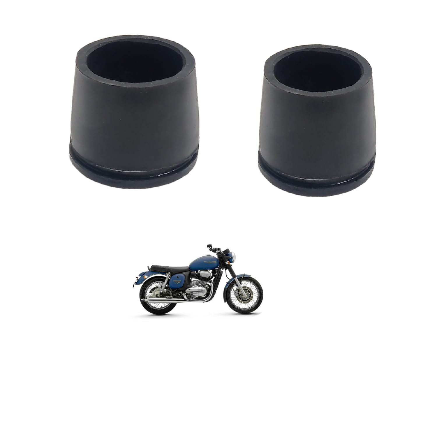 Yezdi Exhaust Rubber Compatible with Yezdi Adventure (2 PCS)-image-6